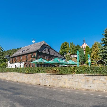 Penzion Dřevák Jetřichovice Exterior foto