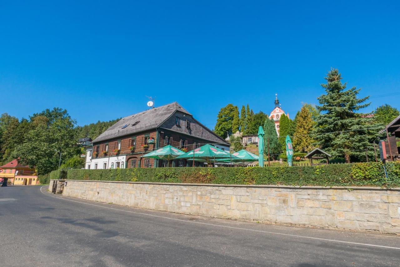 Penzion Dřevák Jetřichovice Exterior foto